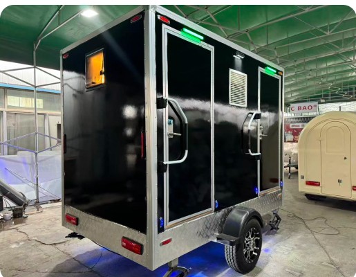 Standard simple mobile toilet